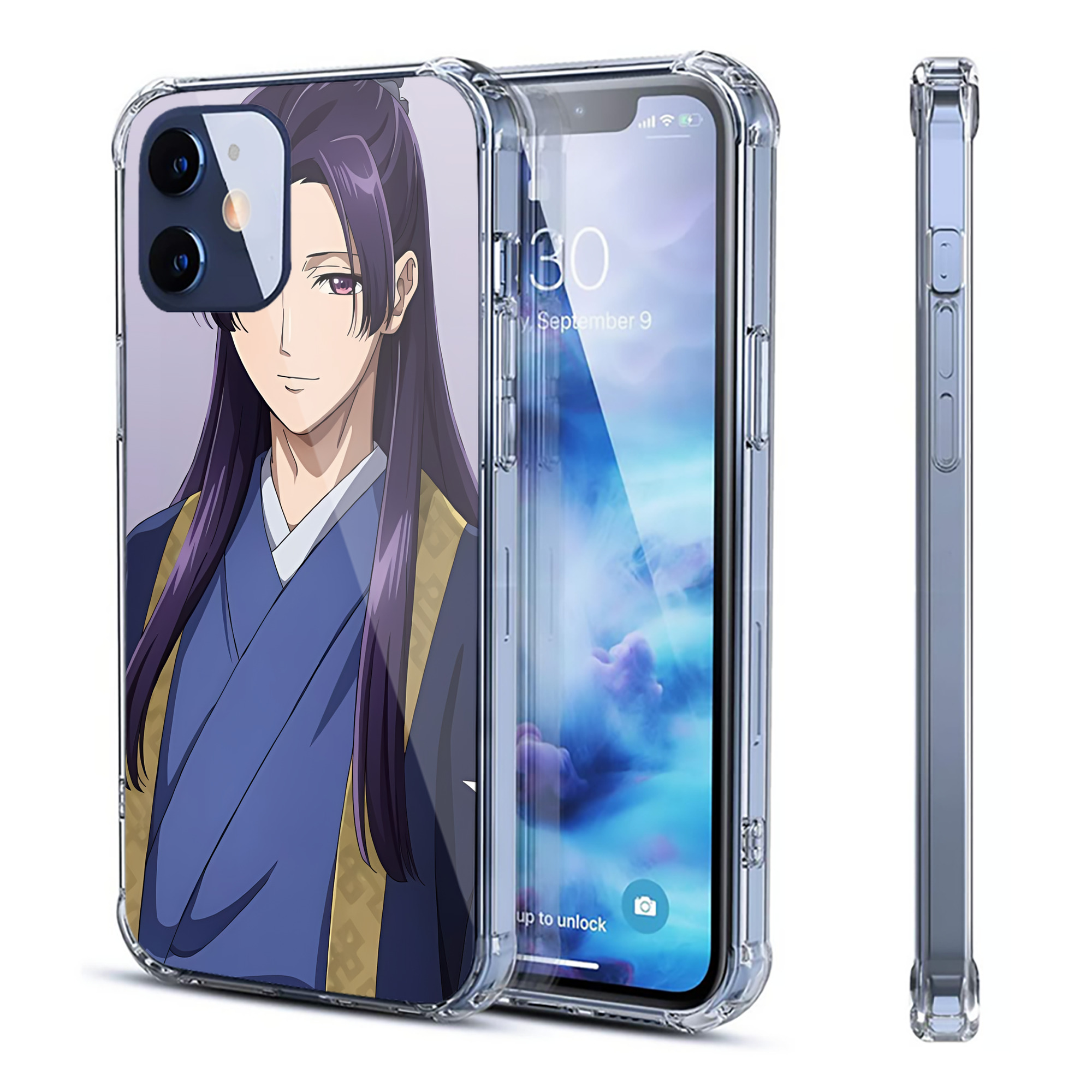（画像用） 薬屋のひとりごと The Apothecary Diaries 【iPhone 12シリーズ対応】透明スマホケース（クリアソフトケース）